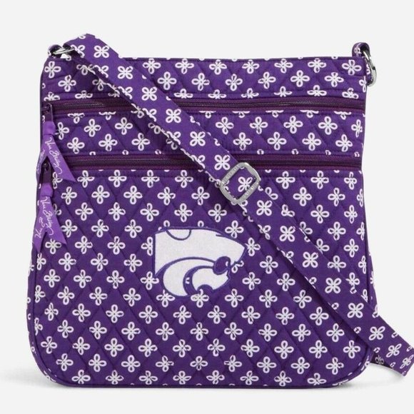 Vera Bradley Bags Nwt Vera Bradley Collegiate Collection Triple Zip